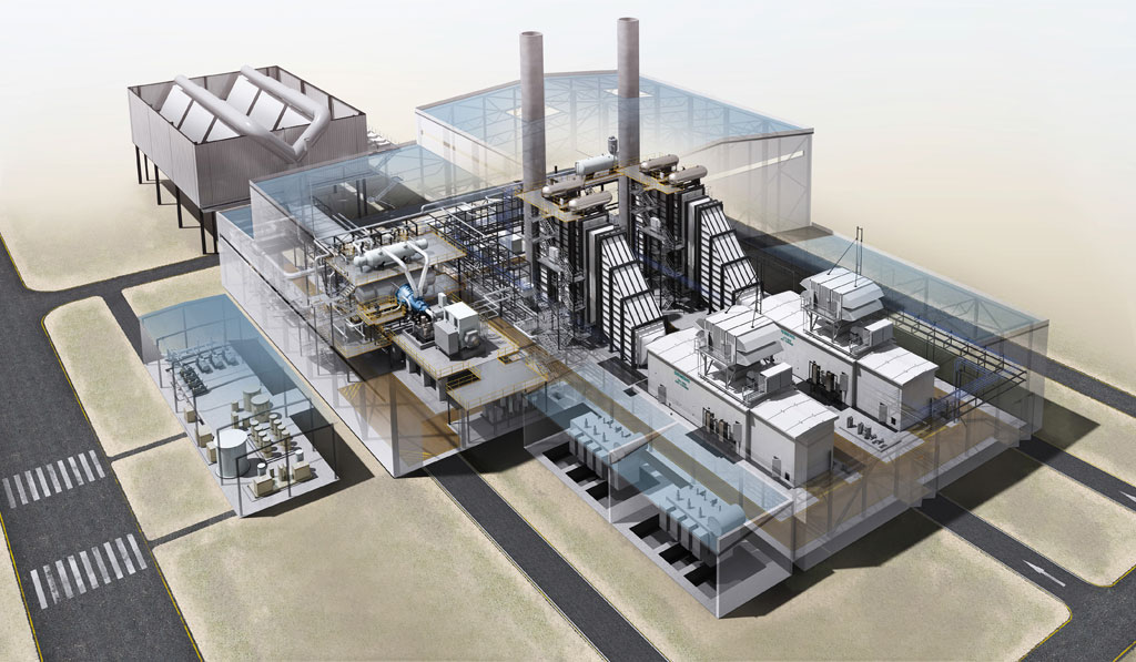 Neues Gas- und Dampfturbinenkraftwerk sichert zukunftsfähige Energieversorgung für Evonik