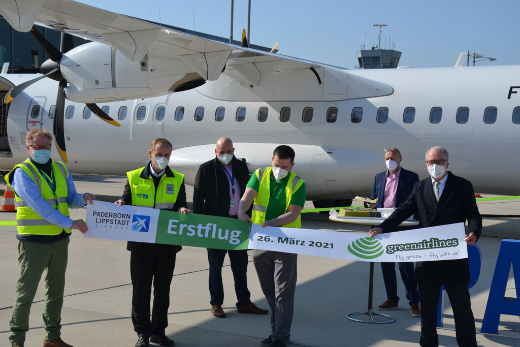 Premiere der neuesten deutschen Fluggesellschaft – Green Airlines absolviert erfolgreich Erstflug