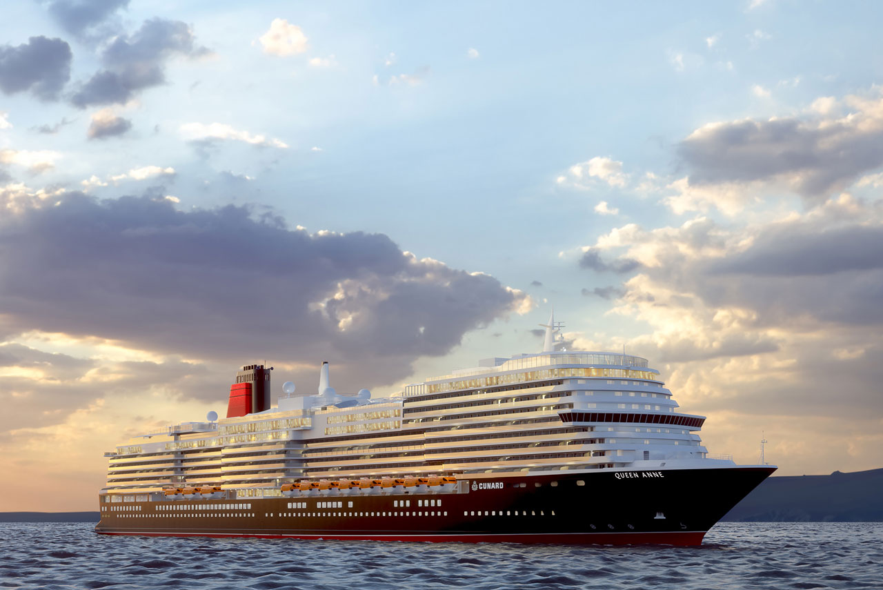 Lange erwartet: Cunard präsentiert Premierensaison der Queen Anne