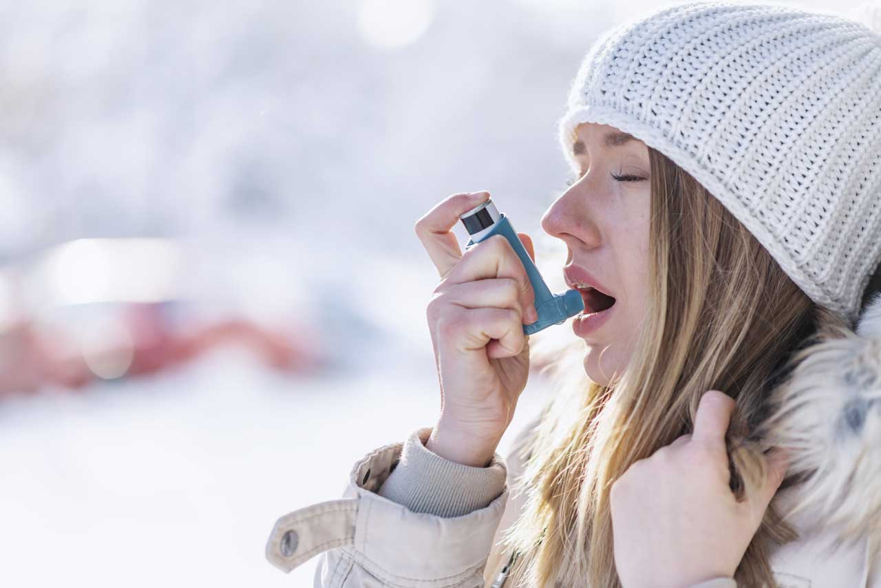 Rund 13.500 Menschen in Bielefeld mit Asthma leiden in der kalten Jahreszeit