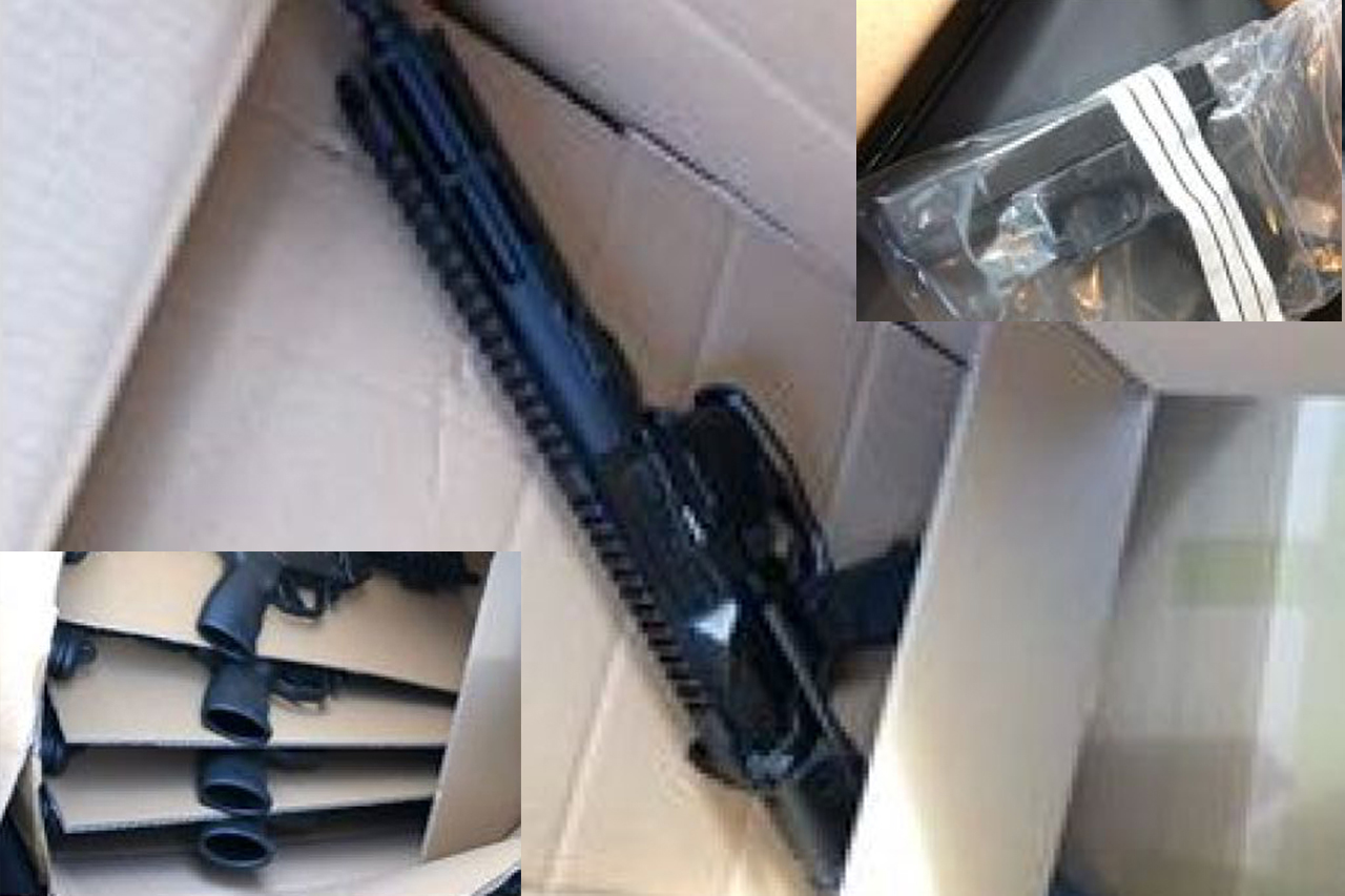 Polizei und Zoll entdeckten illegalen Transport von Waffen auf A44