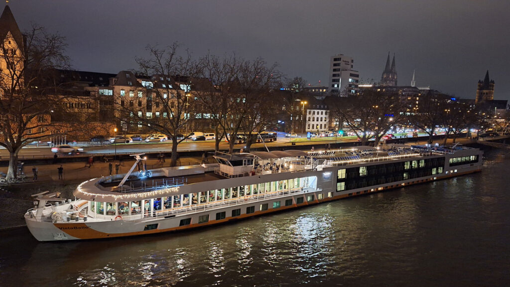 Winterliche Flusskreuzfahrt auf dem Rhein mit der M/S Vista Belle